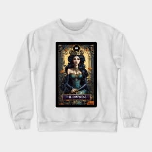 The Empress Mermaid Tarot Card Crewneck Sweatshirt